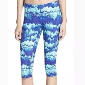 Zella Blue Patterned Leggings